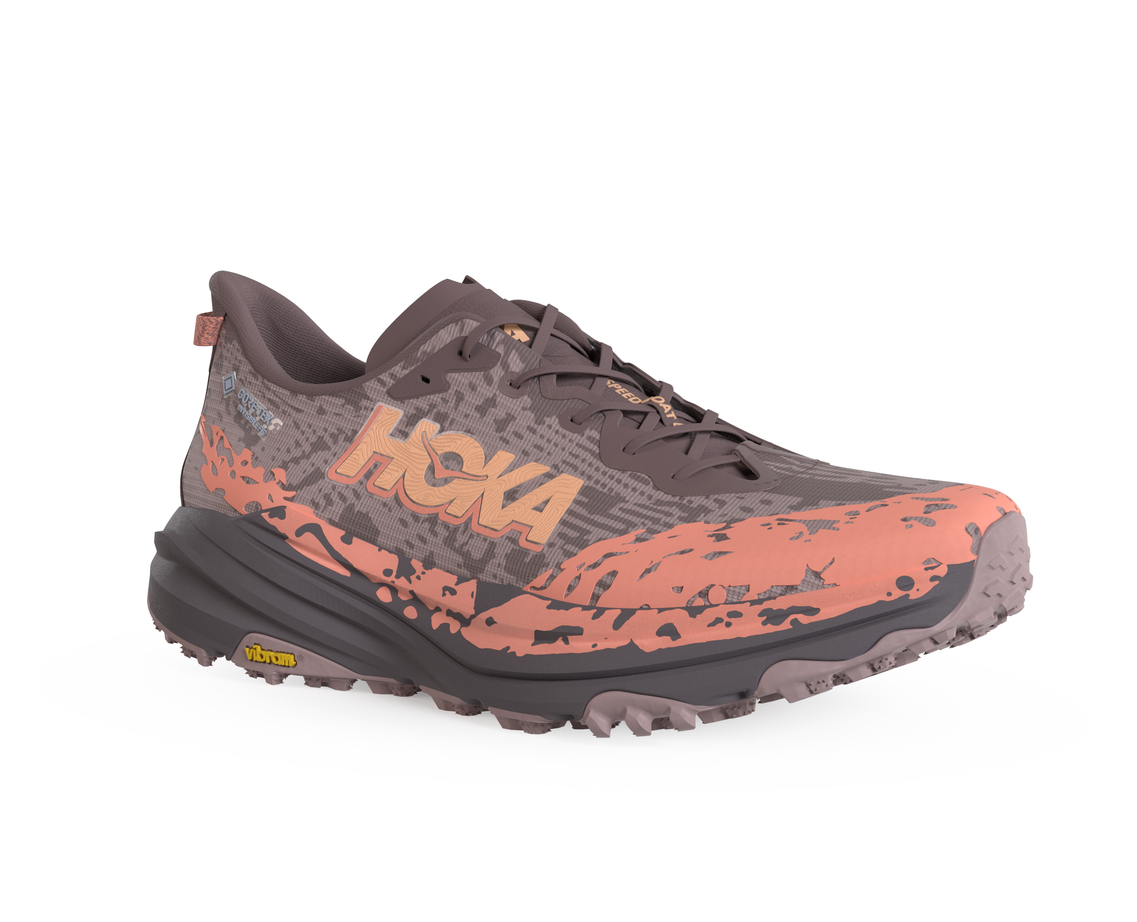 Hoka WOMEN'S SPEEDGOAT 6 GTX SMOKY QUARTZ / QUARTZITE