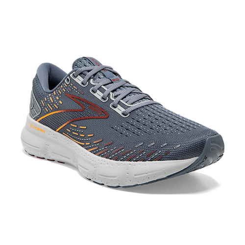 Brooks Glycerin 20 Men\'s Size 9.5 Running Shoes Grey Blue Orange 1103821D034 Brooks Glycerin 20 Running Shoes Men main image 4