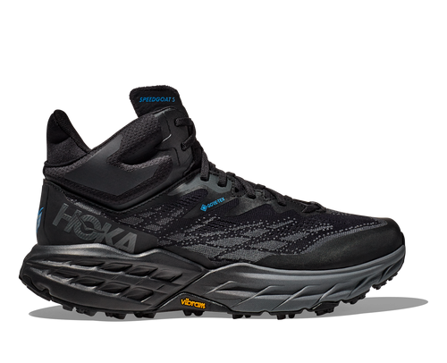 Hoka MEN'S SPEEDGOAT 5 MID GTX BLACK / BLACK