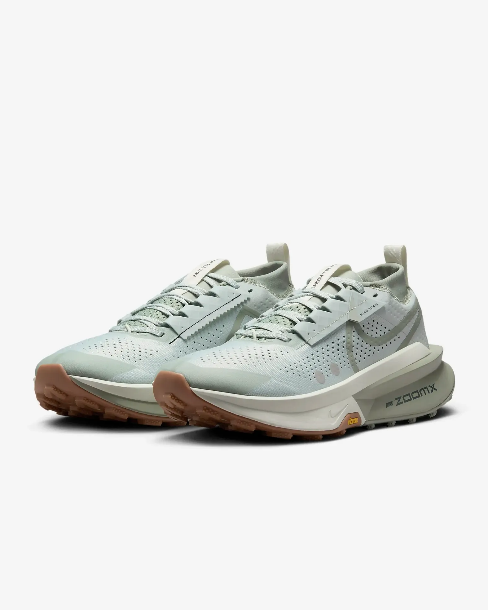 Nike ZEGAMA TRAIL 2 M Light silver/Jade Horizon