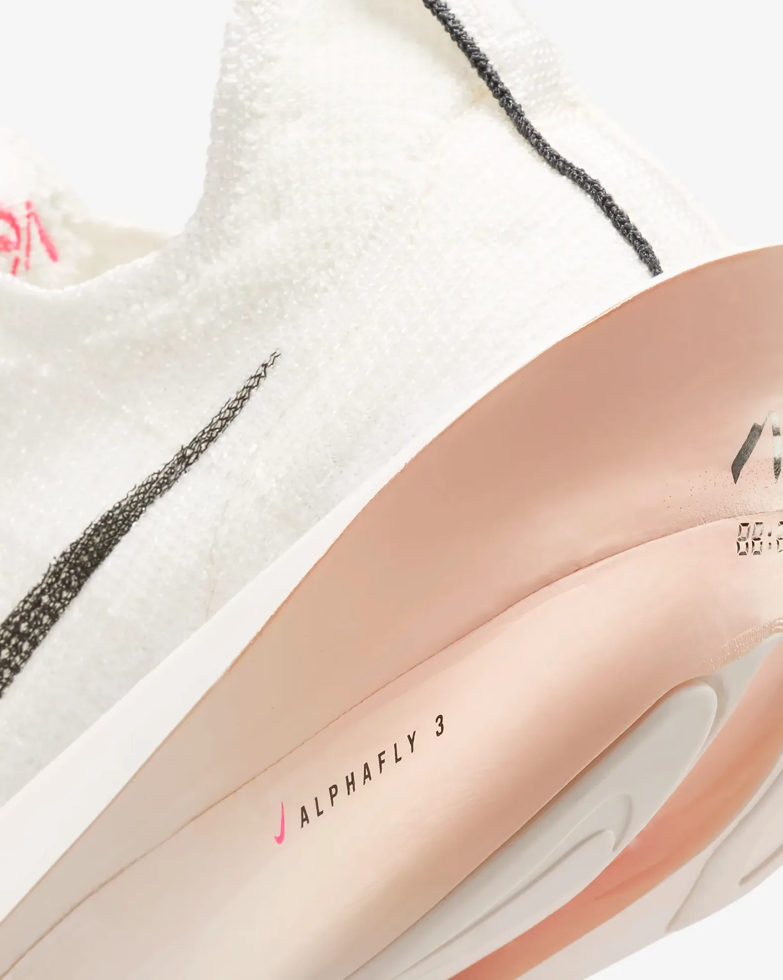 Nike Alphafly 3 M Sail/Black-crimson tint display picture 1