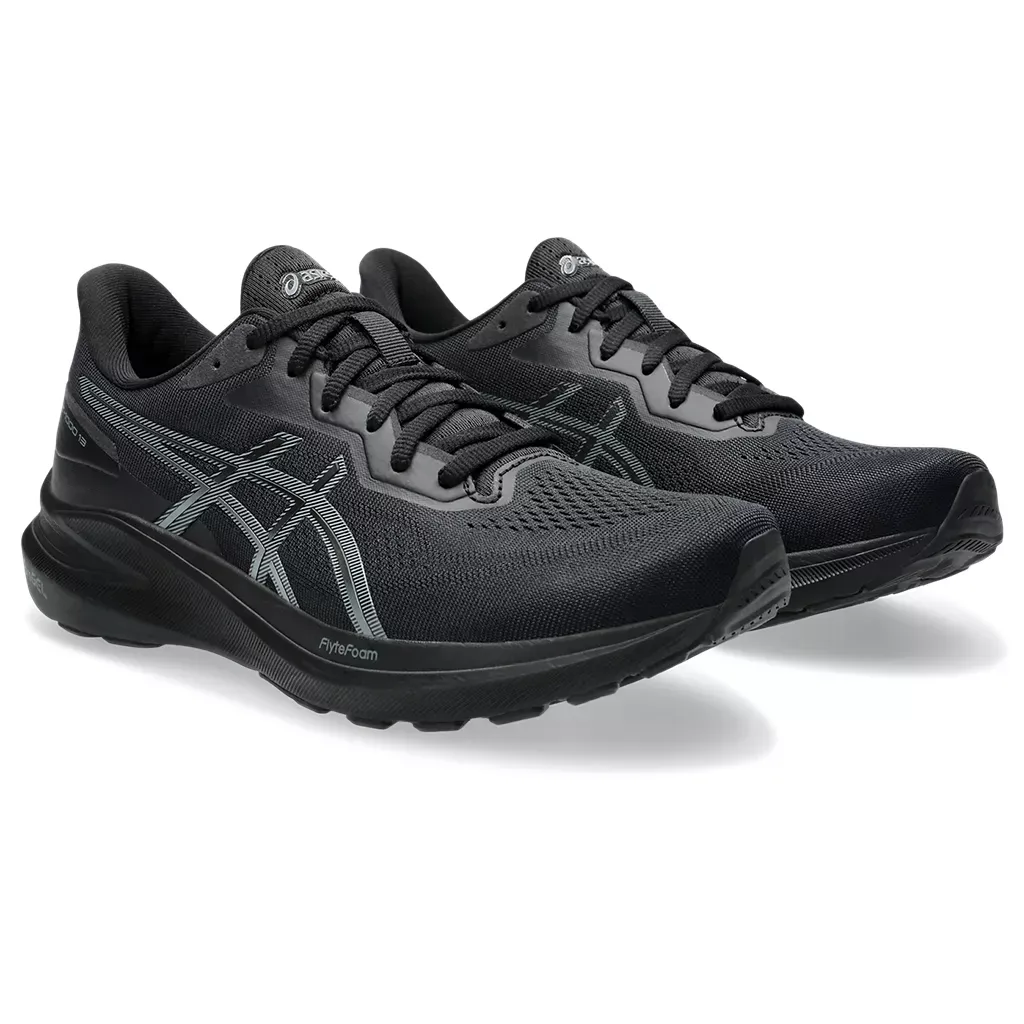 Asics Men's GT-1000 13 Extra Wide BLACK/STEEL GREY