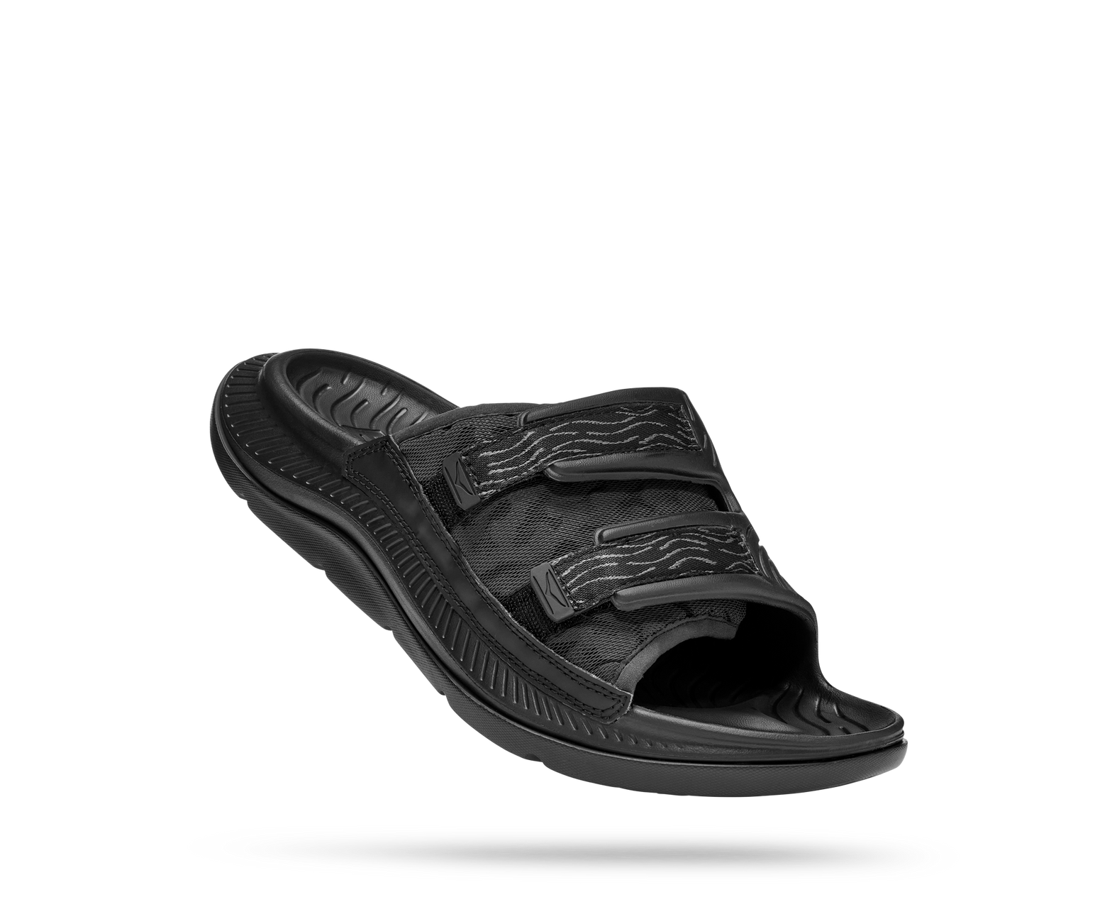 Hoka サンダル Ora Luxe Black 28cm Hoka ALL GENDER Ora Luxe BLACK / BLACK