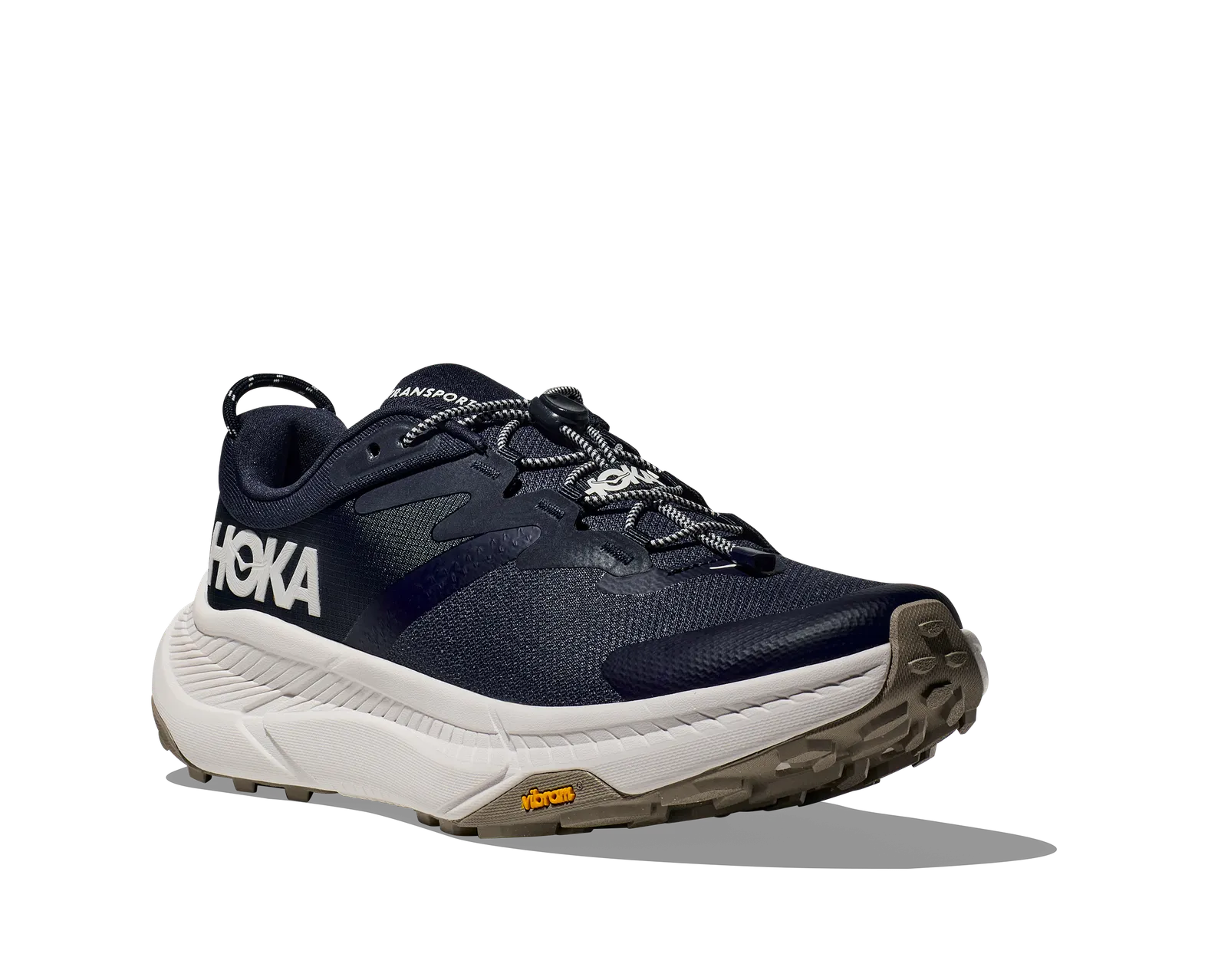 New Hoka Men\'s Running Shoes - Navy and White Chunky Sole HOKA Men main image 2