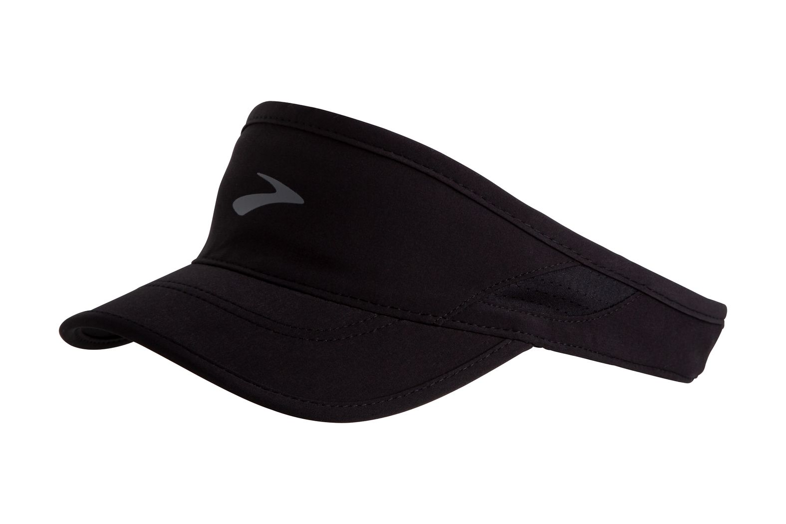 Brook Nylon Visor Hat （BLACK） Brooks Unisex Chaser Visor Black
